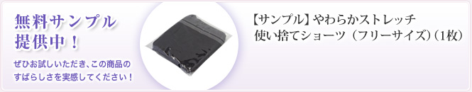 �����T���v���񋟒��I�y�T���v���z���炩�X�g���b�`�g���̂ăV���[�c�i�t���[�T�C�Y�j�i1���j